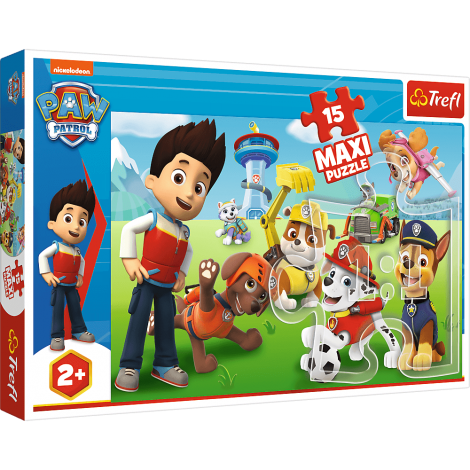 Puzzle Trefl Maxi 15el Zabawny Psi Patrol